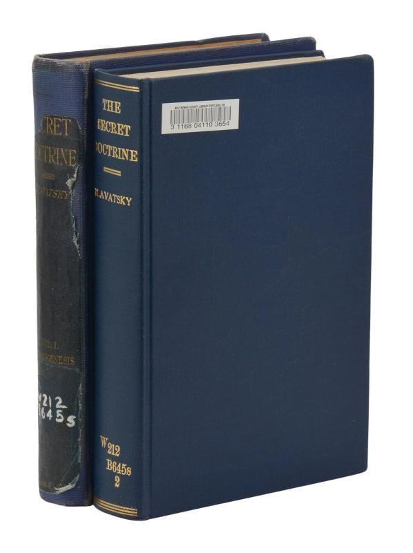The Secret Doctrine ~ by HELENA PETROVNA BLAVATSKY ~ First Edition ~ 1st ~ 1888 (1 of 8)
