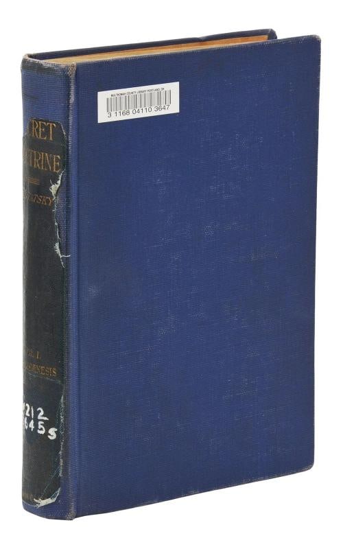 The Secret Doctrine ~ by HELENA PETROVNA BLAVATSKY ~ First Edition ~ 1st ~ 1888 - 6
