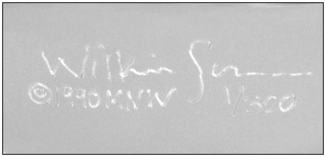 Michael Signed Wilkinson Original Acrylic Sculpture~ Edition Of /300 - 5