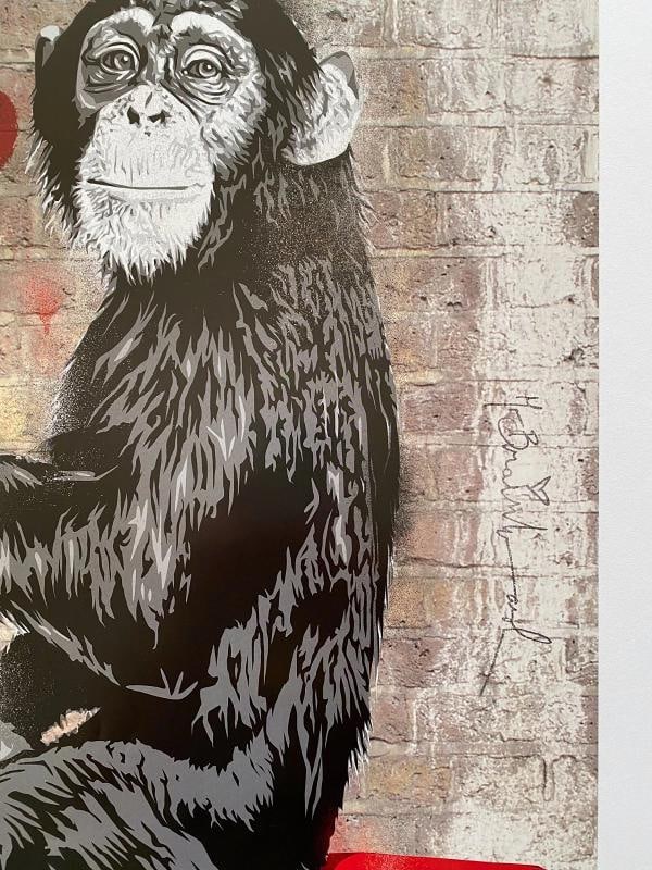 MR. BRAINWASH Lithograph Print Pop Art Poster~(21" W X 31 1/2" H) - 8