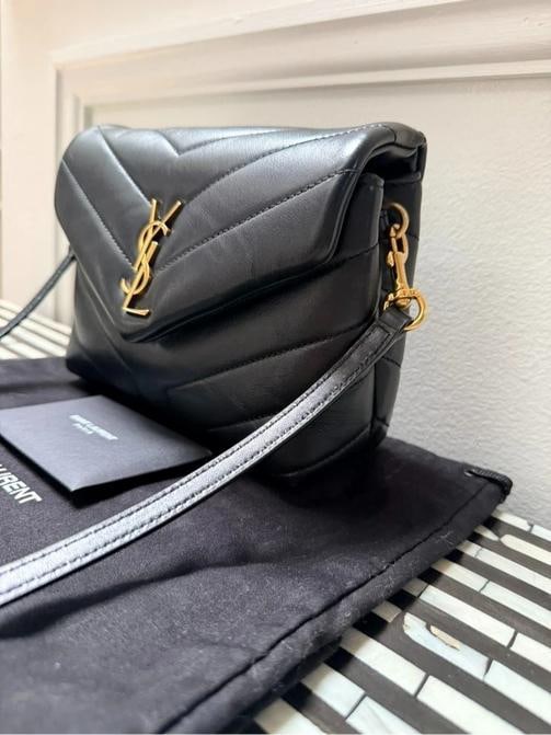 Saint Laurent Toy Loulou Quilted Leather Crossbody Bag - 2