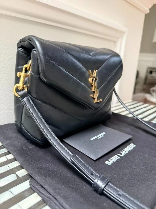 Saint Laurent Toy Loulou Quilted Leather Crossbody Bag - 3