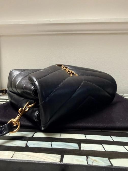 Saint Laurent Toy Loulou Quilted Leather Crossbody Bag - 8