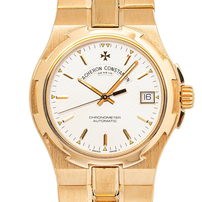 Vacheron Constantin Oversea 42042/423J Complete Bracelet 18K YG White Auto 36MM - 2