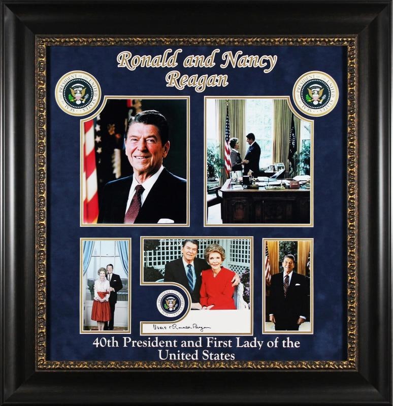 Ronald & Nancy Reagan Authentic Signed 8x10 Framed Photo Beckett: Condition: Used: An item that has been used previously. See the sellerÃ¢â‚¬â„¢s listing for full details and ... Read moreabout the conditionUsed: An item tha