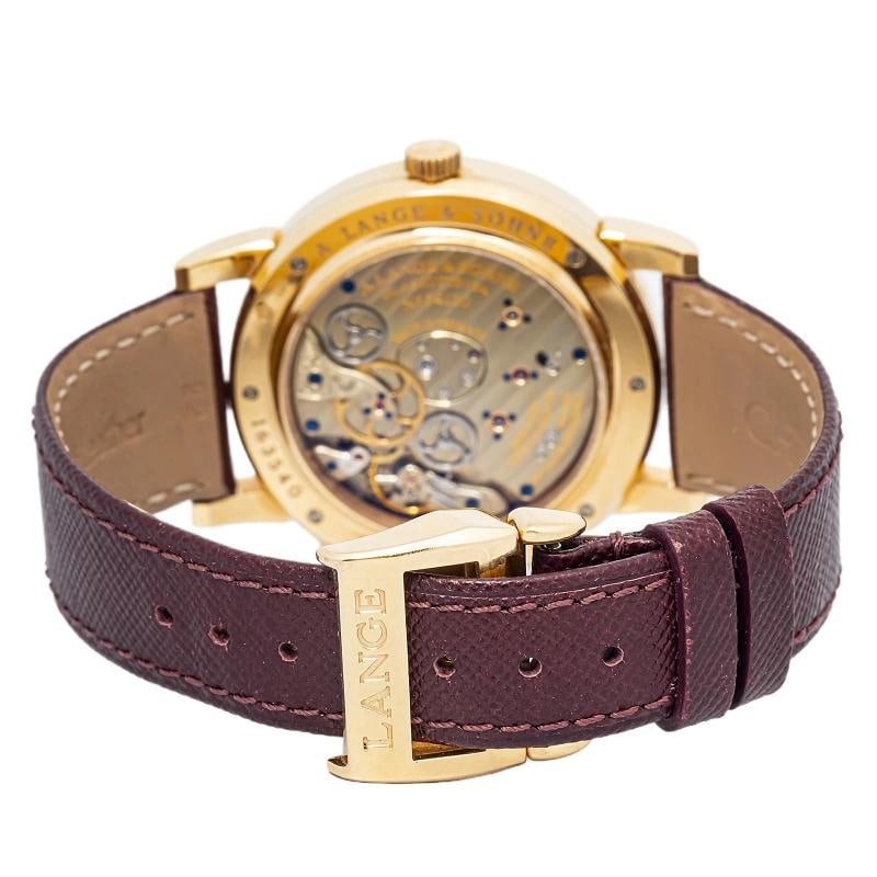 A.Lange & Sohne Lange 1 116.032 with Box Bracelet RG White Auto 41.9mm - 5