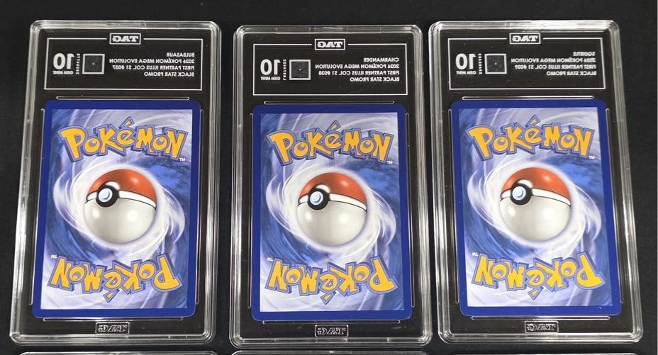 First Partner PokÃƒÂ©mon Promo Set 9x All TAG 10 Charmander Bulbasaur Squirtle + - 6