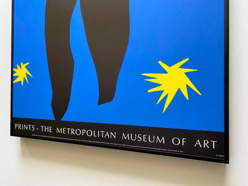 HENRI MATISSE RARE 1996 LITHOGRAPH PRINT FRAMED MUSEUM POSTER " ICARUS " 1947 - 12