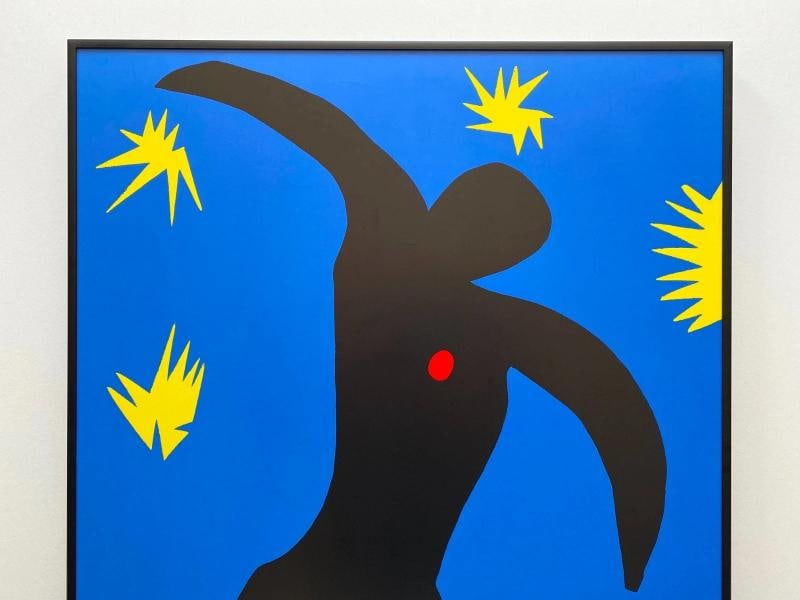 HENRI MATISSE RARE 1996 LITHOGRAPH PRINT FRAMED MUSEUM POSTER " ICARUS " 1947 - 2