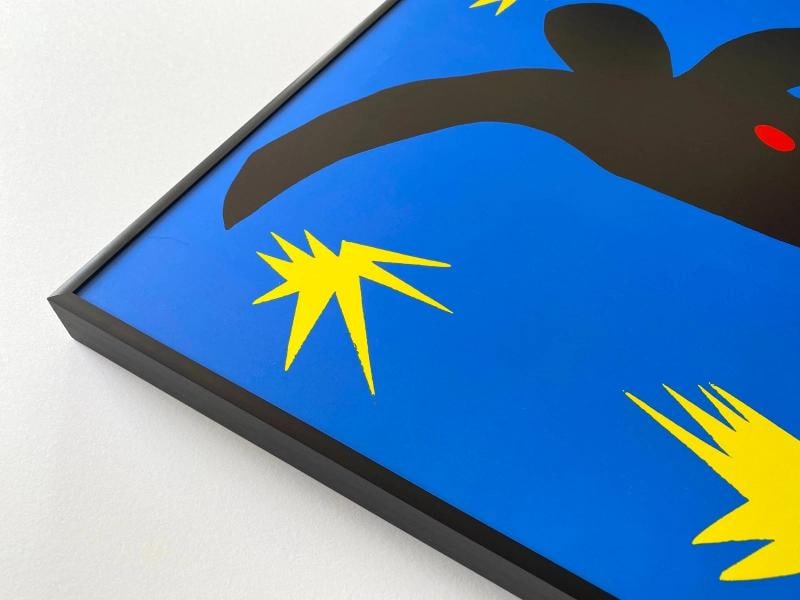 HENRI MATISSE RARE 1996 LITHOGRAPH PRINT FRAMED MUSEUM POSTER " ICARUS " 1947 - 5