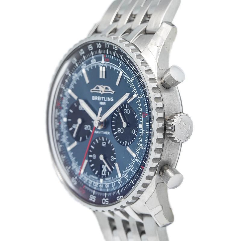 Breitling Navitimer Chrono AB0139 Bracelet Steel Blue Index Auto 41mm - 4