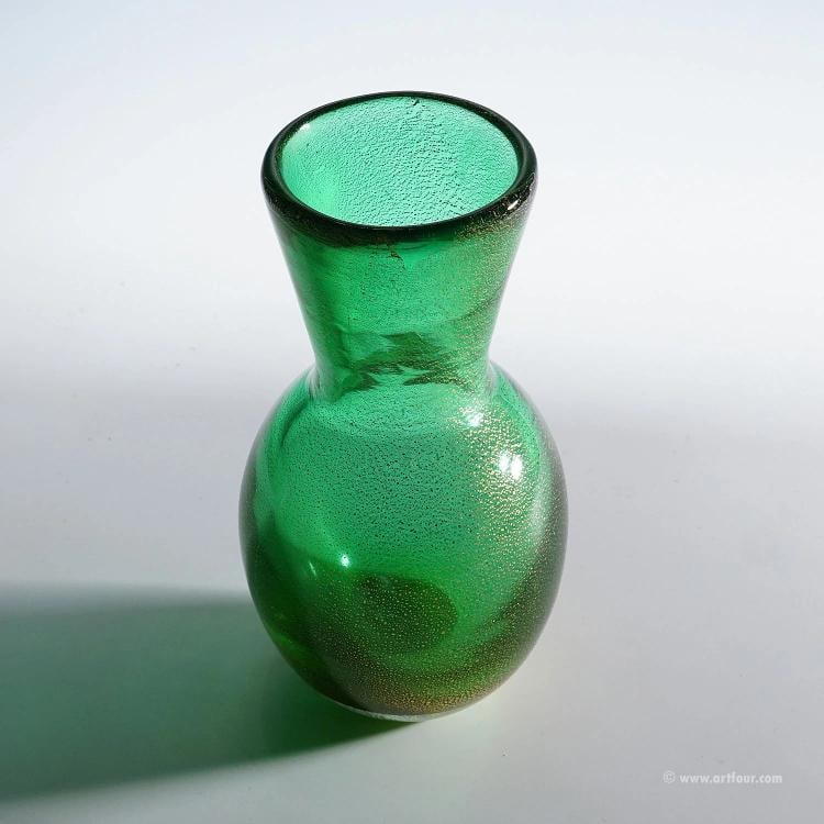 Vintage Art Glass Vase by Seguso Murano 1950s - 2