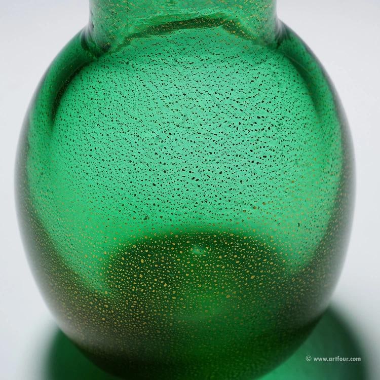 Vintage Art Glass Vase by Seguso Murano 1950s - 4