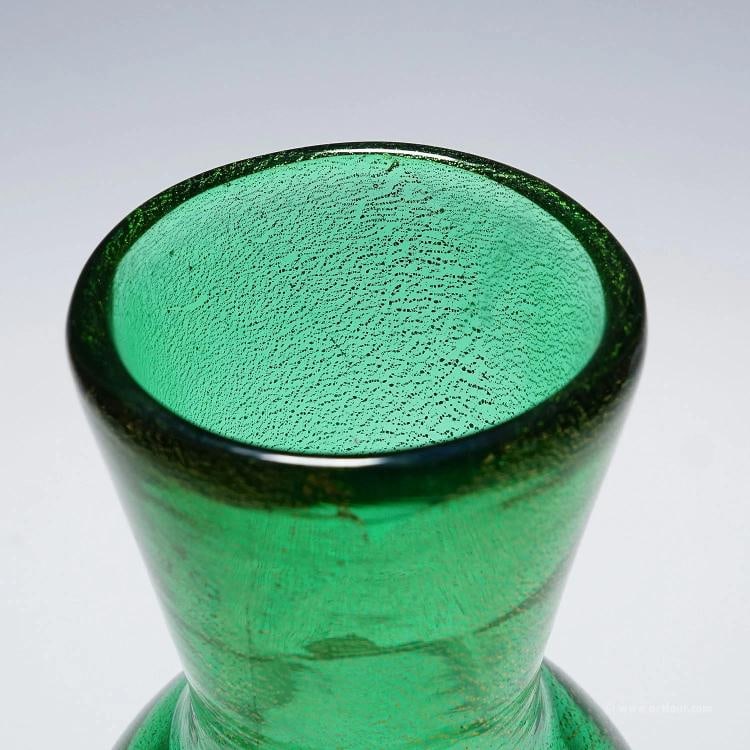 Vintage Art Glass Vase by Seguso Murano 1950s - 5