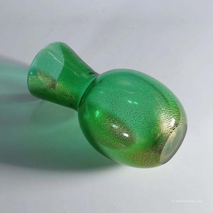 Vintage Art Glass Vase by Seguso Murano 1950s - 6