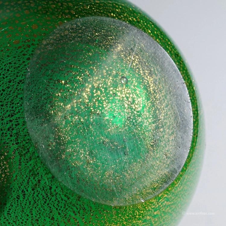 Vintage Art Glass Vase by Seguso Murano 1950s - 7