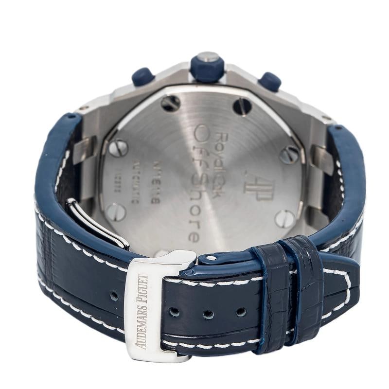 Audemars Piguet Royal Oak Offshore 26170ST Crocodile Steel White Auto 42mm - 5