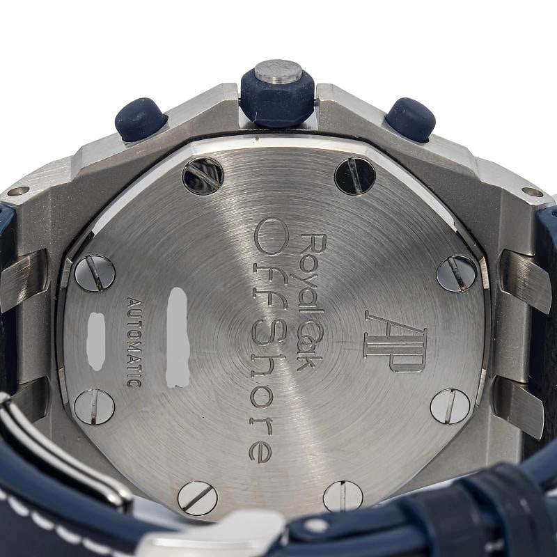 Audemars Piguet Royal Oak Offshore 26170ST Crocodile Steel White Auto 42mm - 6