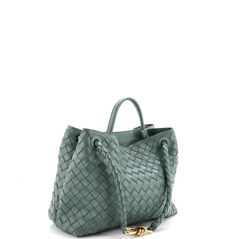 Bottega Veneta Andiamo Top Handle Bag Intrecciato Nappa Small - 2