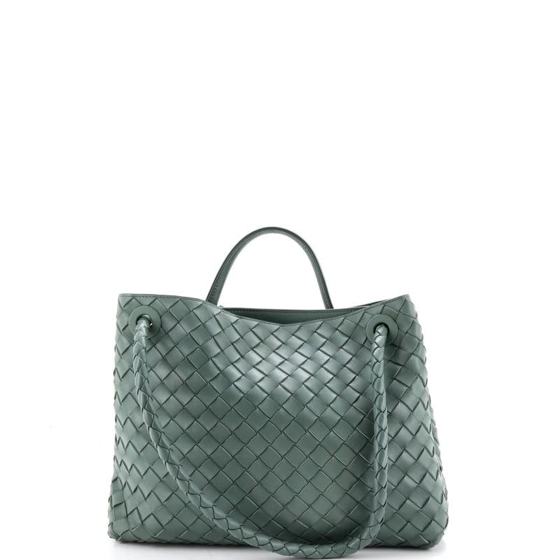 Bottega Veneta Andiamo Top Handle Bag Intrecciato Nappa Small - 3