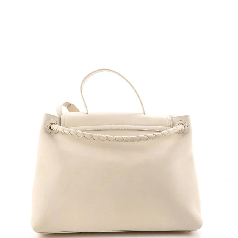 Bottega Veneta Ciao Ciao Top Handle Bag Leather with Intrecciato Detail Medium - 3