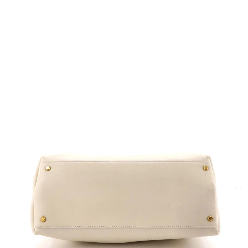 Bottega Veneta Ciao Ciao Top Handle Bag Leather with Intrecciato Detail Medium - 4