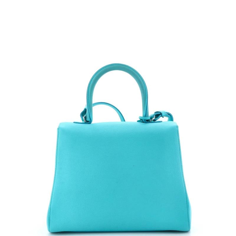 Delvaux Brillant Top Handle Bag Leather MM - 3