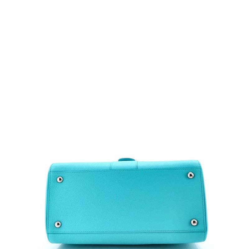 Delvaux Brillant Top Handle Bag Leather MM - 4