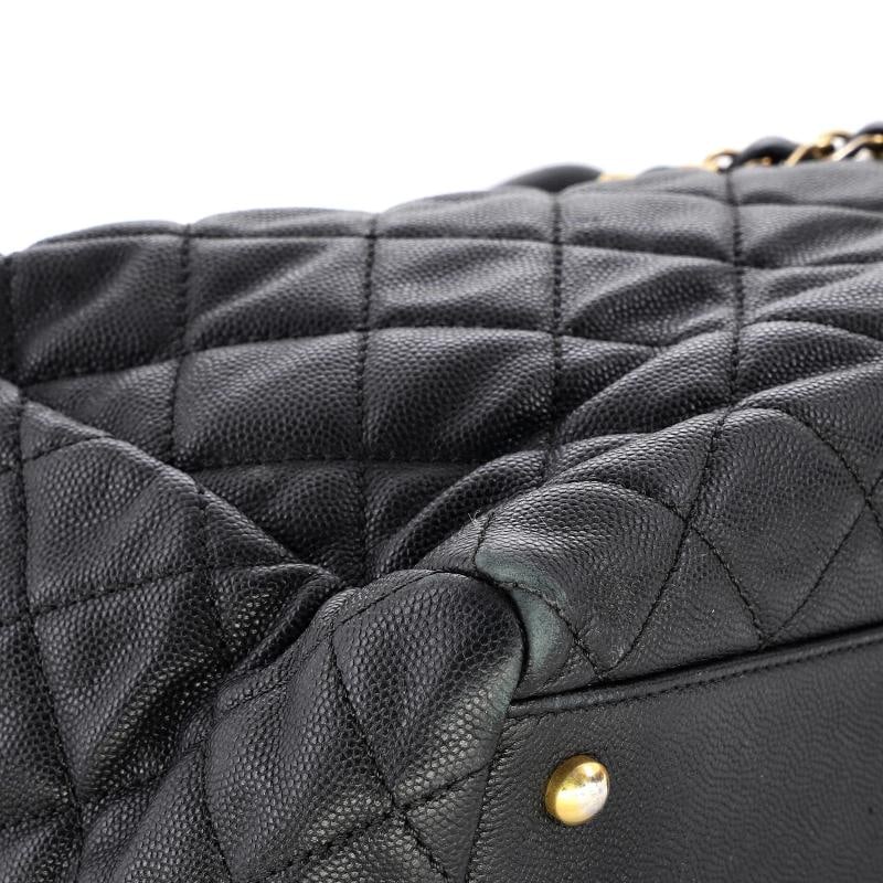 Chanel Coco Handle Shopping Tote Quilted Caviar Large - 8