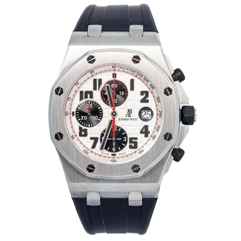 Audemars Piguet Royal Oak Offshore Chronograph Volcano Model: Case Size 42mm Wrist Fit 7 Inches Box No Papers No Condition Ã¢â‚¬â€ Pre Owned Full Specifications Brand Audemars Piguet Model Royal Oak Offshore