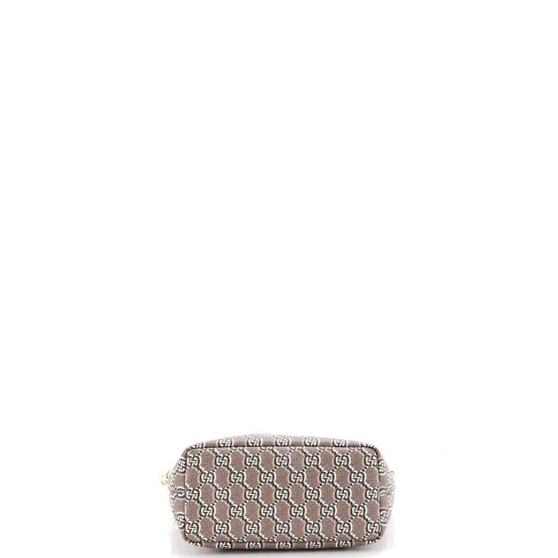 Gucci Ophidia Zip Shoulder Bag GG Shadow Coated Canvas Super Mini - 4