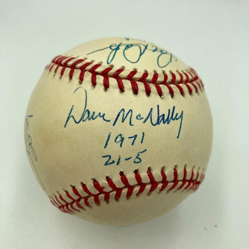 1971 Baltimore Orioles 20 Game Winners Signed Baseball Beckett COA RARE: Sport: Baseball,Signed: Yes,Autograph Authentication: Beckett Authentication Services (BAS),Original/Reprint: Original,Product: Ball,Team: Baltimore Orioles,Country of Origin: United States