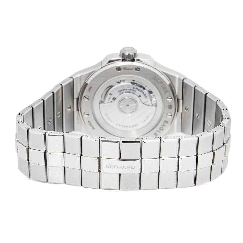 Chopard Alpine Eagle 298601-3001 Papers Bracelet Steel Blue Index Auto 41mm - 5