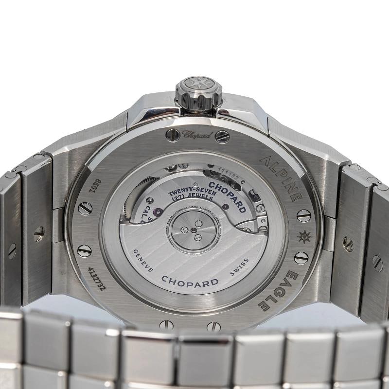 Chopard Alpine Eagle 298601-3001 Papers Bracelet Steel Blue Index Auto 41mm - 6