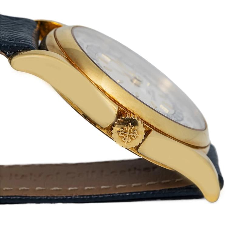 Patek Philippe World Time 5110J-001 Complete Bracelet YG White Arabic Auto 37mm - 5
