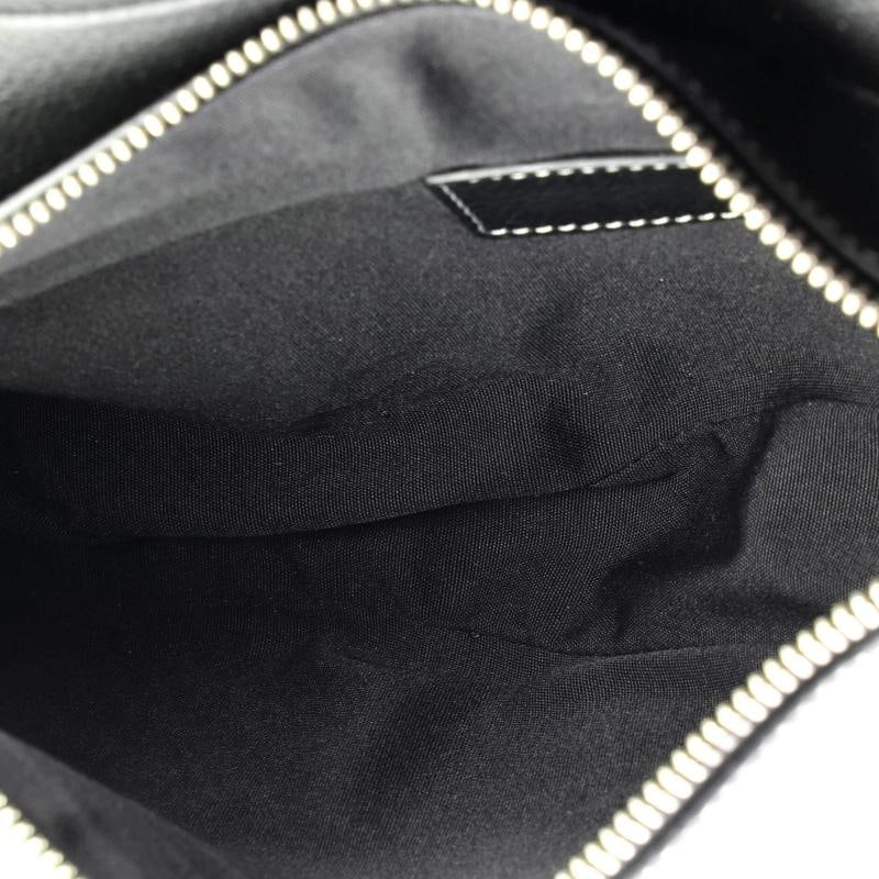 Christian Dior KAWS Saddle Crossbody Bag Leather with Applique - 6