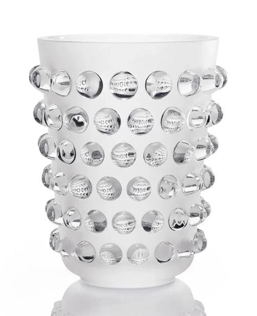 lalique Style Crystal Mossi Clear VaseH8Ã¢â‚¬Â? Maker Unknown Art Gla - 4