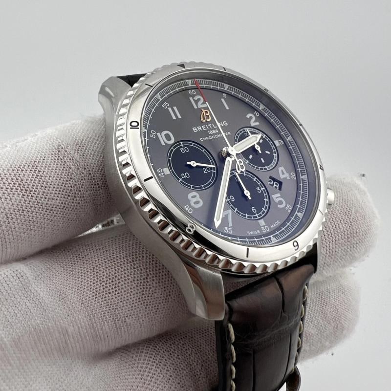 Breitling Aviator 8 B01 Chronograph AB01191 43mm Anthracite Dial Papers - 3