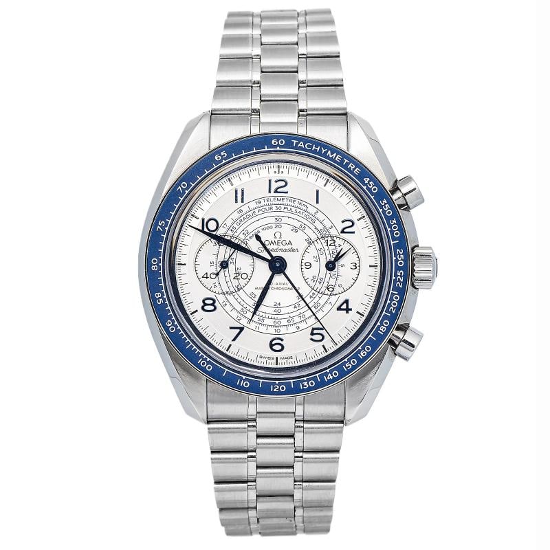 Omega Speedmaster Chronoscope 329.30.43.51.02.001 Papers Bracelet Steel 43mm: Case Size 43mm Wrist Fit 7.5mm Box No Papers Yes Condition Ã¢â‚¬â€ Pre Owned Full Specifications Brand Omega Model Speedmaster Chronoscope Reference