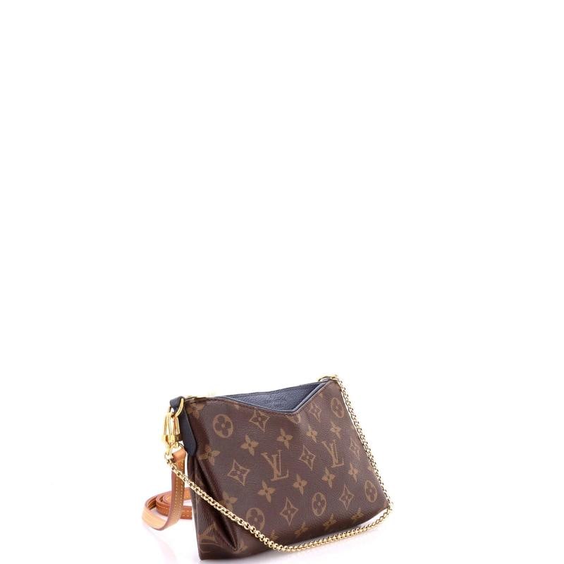 Louis Vuitton Pallas Clutch Monogram Canvas with Leather - 2