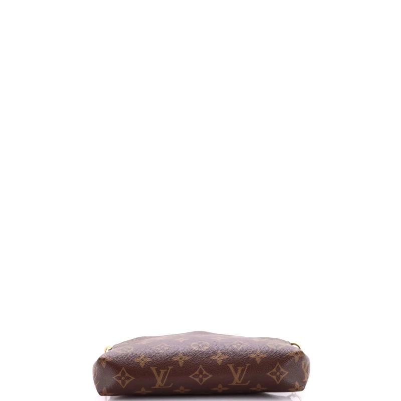 Louis Vuitton Pallas Clutch Monogram Canvas with Leather - 4