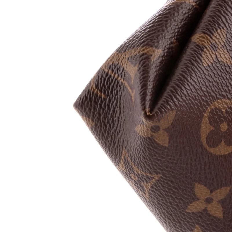 Louis Vuitton Pallas Clutch Monogram Canvas with Leather - 6