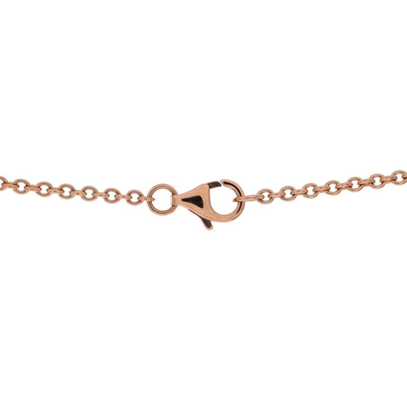 Cartier Love Interlocking Necklace 18K Rose Gold - 3