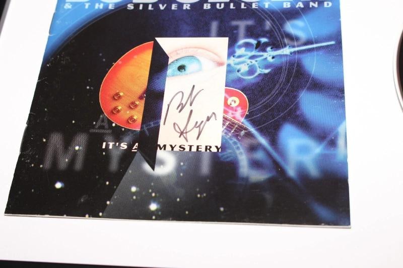 BOB SEGER SIGNED FRAMED 'IT'S A MYSTERY' CD COVER ALBUM BECKETT COA NIGHT MOVES - 3