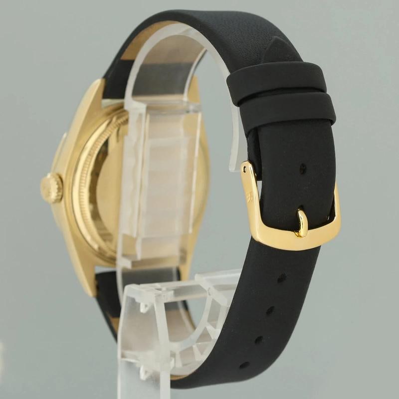 Rolex Day-Date President 1803 Black Diamond Bezel Yellow Gold 36mm Watch Box - 4
