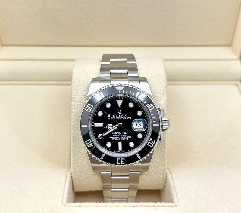 Rolex Submariner Date 116610LN 40mm Black Ceramic Stainless Steel Box Paper - 4