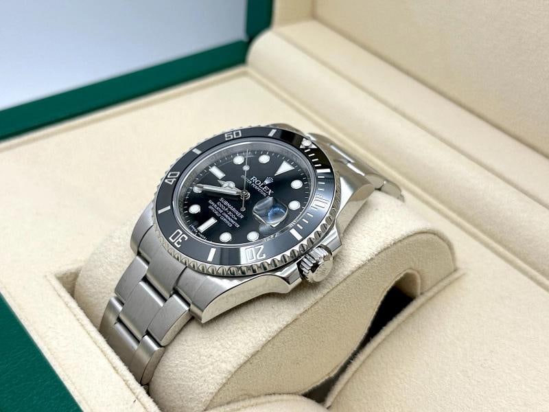 Rolex Submariner Date 116610LN 40mm Black Ceramic Stainless Steel Box Paper - 5