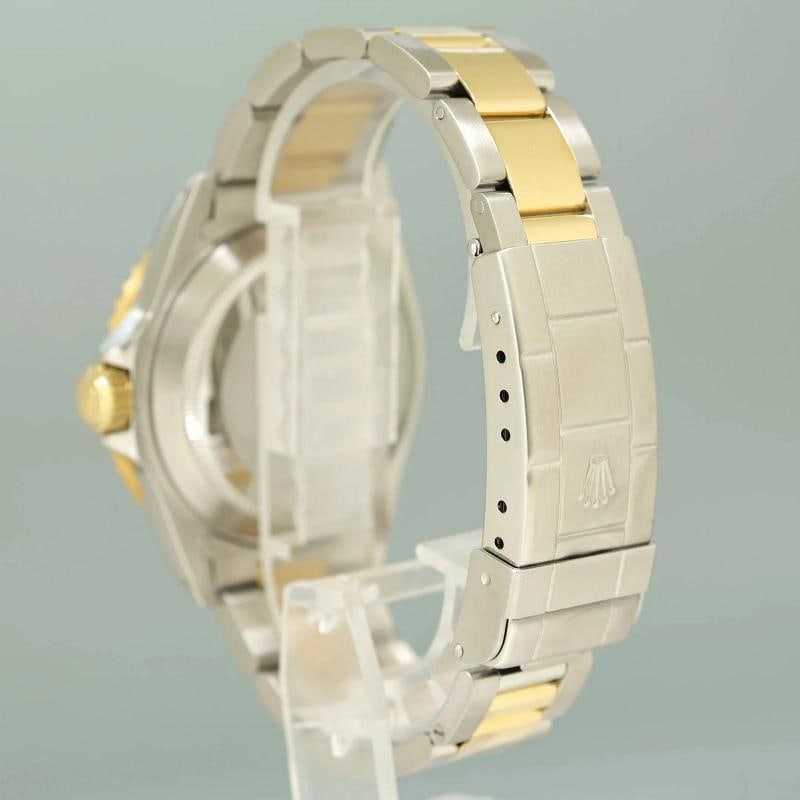 1996 MINT PAPERS Rolex Submariner 16613LB Two Tone Yellow Gold Sunburst Blue - 4