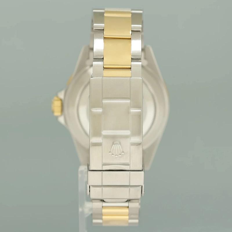 1996 MINT PAPERS Rolex Submariner 16613LB Two Tone Yellow Gold Sunburst Blue - 5
