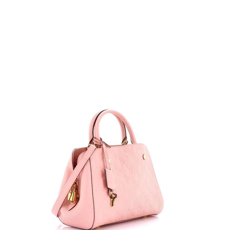 Louis Vuitton Montaigne Handbag Monogram Empreinte Leather BB - 2